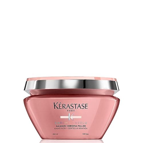 Image of Kérastase Chroma Absolu, Anti-Porosity Deep-Filling Hair Mask, For Colour Treated Hair, With Lactic Acid, Masque Chroma Filler, 200ml