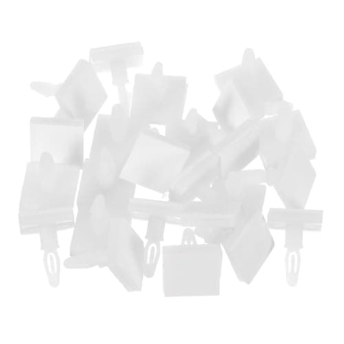 Image of sourcing map 25Pcs Adhesive PCB Spacer, Sticky Nylon Insulated Standoffs for PCB Board Support, Supporting Height 0.31", Fits PCB Hole Dia 3mm to 3.2mm, White