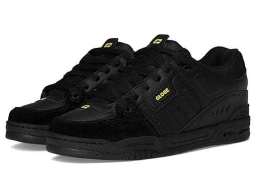 Image of Globe Fusion Mens Skate Trainers in Black - 10 UK