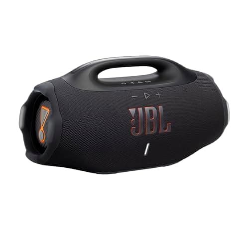 Image of JBL Boombox 4, Portable Bluetooth Speaker, JBL Pro Sound with AI Sound Boost, IP68 Waterproof/Dustproof, Up to 34H Playtime, Auracast Multi-Speaker Connection, Two Bass Boost Settings, Black