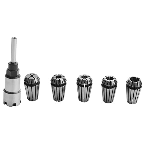 Image of PRATYAHARA 1/4 Inch ER16 Router Collet Adapter Extension Chuck Rod Engraving Machine Extension Rod with Spring Collet Set