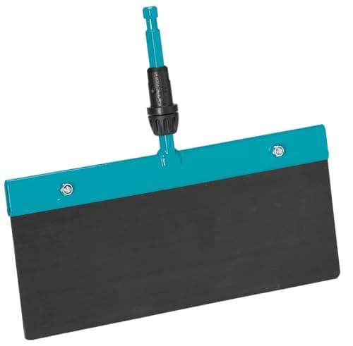 Image of GARDENA combisystem Scraper 30: Ice scraper with exchangeable spring steel blade, easy removal of ice sheets and firmly frozen snow, working width 30 cm (3251-20)