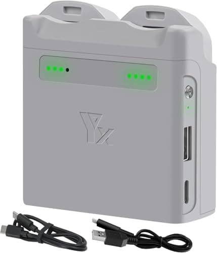 Image of Yangers Battery Charger Charging Hub Station for DJI NEO Drone, Two-Way USB C PD Fast Charger/Discharger Reverse Charging Suitable for DJI NEO Flight Battery Accessories