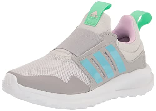 Image of adidas ACTIVERIDE 2.0 Sport Slip-on Running Shoe, Grey One/Bliss Blue/Grey, 5 US Unisex Big Kid