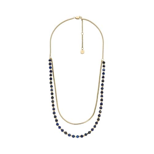 Image of Fossil Women's Jewelry Gold Stainless Steel Necklace, JA7247710