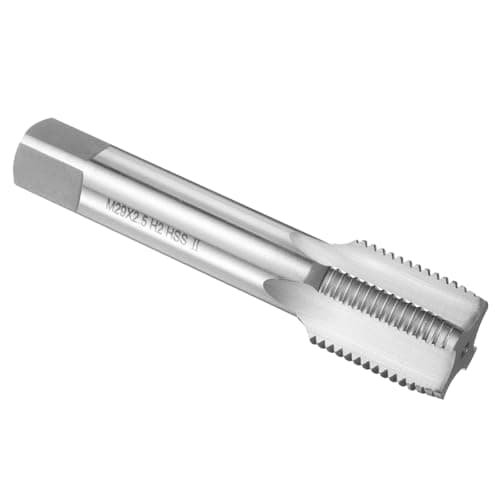 Image of sourcing map Hand Plug Tap M29 x 2.5 H2 Metric Thread Plug Style Taps Straight Flute Screw Tapping Threading Tool High Speed Steel HSS6542