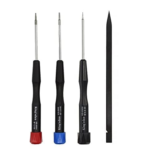 Image of Precision Pentalobe Screwdriver Set, 5 Point 5 Star 0.8 mm, 1.2 mm and 1.5 mm Pentalobe Screwdriver or P2 P5 P6 or Ts1 Ts4 Ts5 for iPhone Macbook Pro Air Repair Tool Set