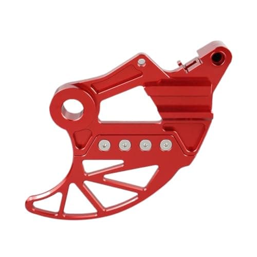 Image of Rear Brake Disc Guard for Compatible Models Including 300 (2013-2025), Xtrainer 300 (2015-2025), 125, 250, 350, 390, 400, 450, 480(Red)
