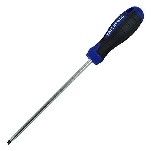 Image of Faithfull SDP150 150 x 5.5mm Slotted Parallel Soft Grip Screwdriver