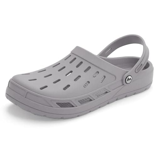 Image of Lakeland Active Women's Coniston Ultra-Breathable Clogs for Summer Holidays and Everyday Use - Grey - 4 UK