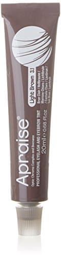 Image of Apraise Eyelash and Eyebrow Tint Light Brown, Number 3.1