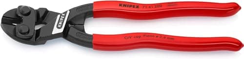 Image of KNIPEX Cobolt Compact Bolt Cutter with Plastic Coating 200 mm, 71 41 200