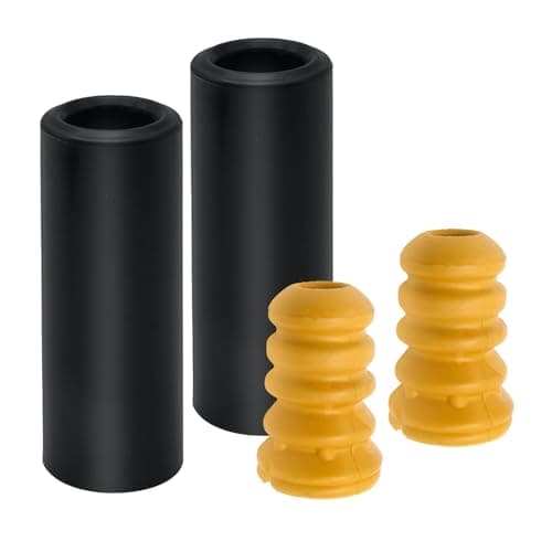 Image of Hoypeyfiy 33504034410 Rear Left and Right Shock Absorber Suspension Cushion Dust Cover with Buffers Replacement for 1 3 Series E81 E82 E88 E90 E91 E92 Replaces 910172 33503411995