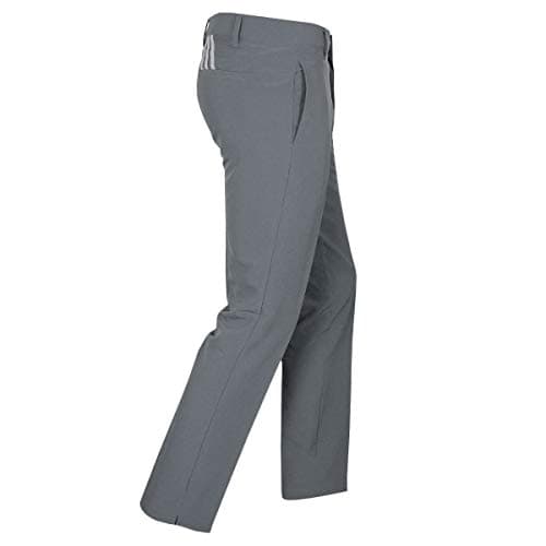 Image of adidas Ultimate 365 3-Stripes Tapered Pants - Grey Three, 34-32