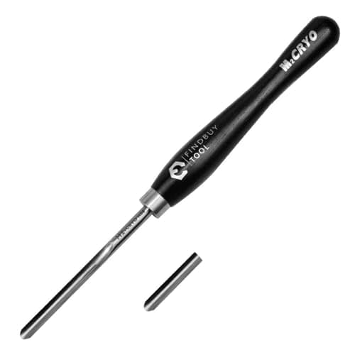 Image of FindBuyTool Wood Turning Tool for Lathe, 5/8" Spindle Lathe Tool Chisel for Woodturning, M2 HSS Wood Lathe Spindle Turning Tools for Woodworking DIY Enthusiasts (1 PC)