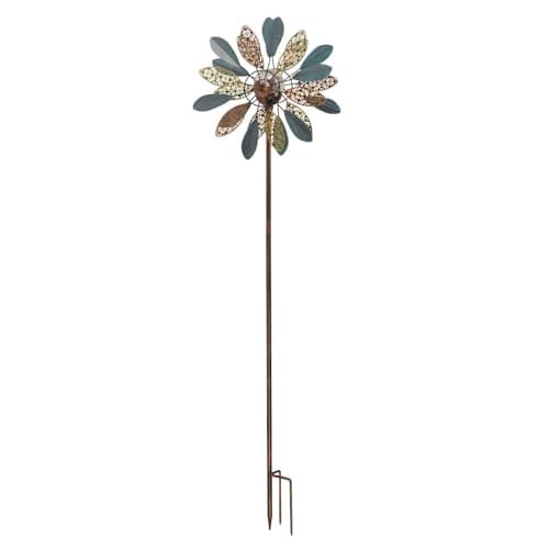 Image of Smart Garden Mistral Illuminated LED Crackle Glove Wind Spinner 130cm Tall