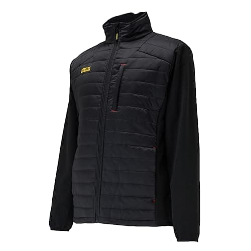 Image of STANLEY FATMAX Olway Hybrid Work Jacket (UK, Alpha, L, Regular, Regular, Black)