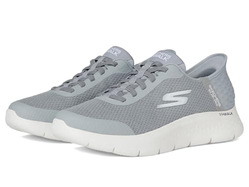 Image of Skechers Slip Ins GO Walk Flex - Light Grey Size 12