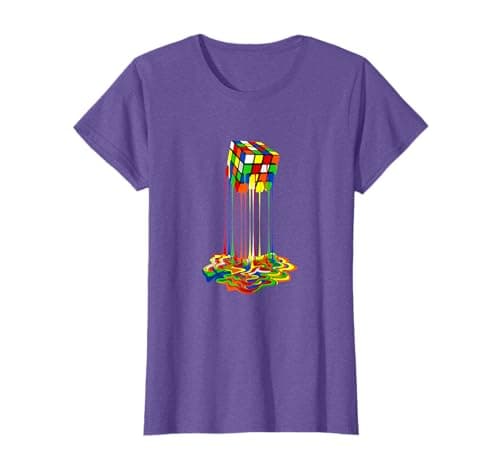 Image of Melting Puzzle Cube T-Shirt