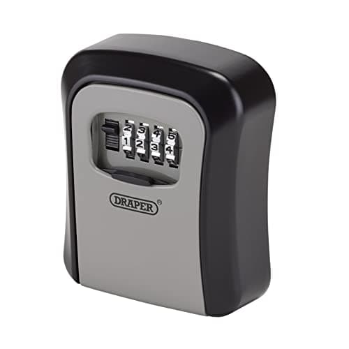 Image of Draper 03387 Combination Lock Wall-Mounted Key Box