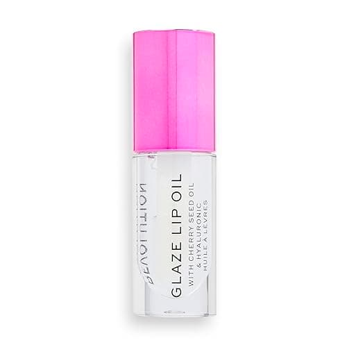 Image of Revolution Beauty London, Glaze Lip Oil, Nourishing Lust Clear, 4.6ml