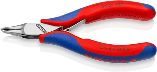 Image of KNIPEX Electronics End Cutting Nipper with Multi-Component Handles 120 mm, 64 62 120