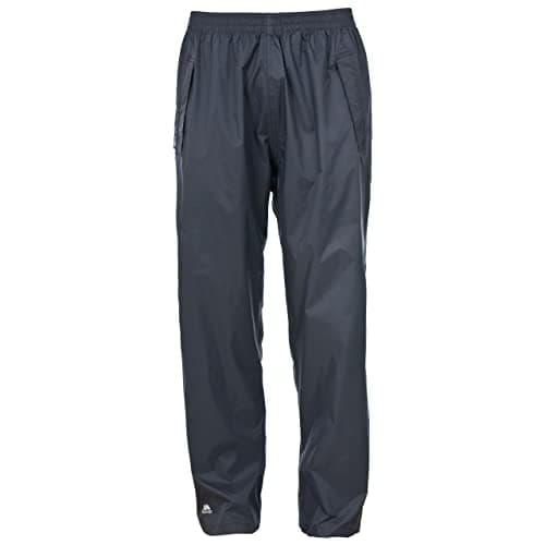 Image of Trespass Mens Womens Waterproof Trousers Packaway Breathable Qikpac