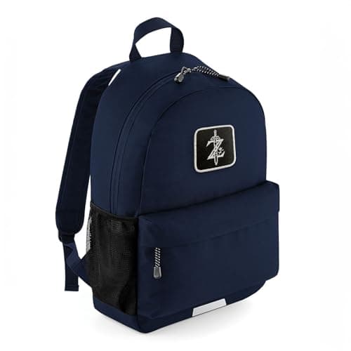 Image of Forge Bros Legend of Zelda Embroidered Backpack, Black (Blue)