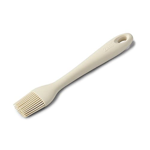 Image of Zeal Silicone Pastry Brush – Flexible Non-Stick Basting Brush for Baking, BBQ & Cooking, Heat-Resistant Silicone, 20cm, Cream