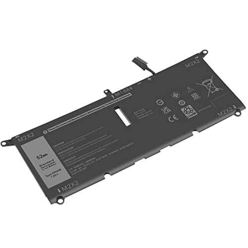 Image of LabTEC 7.6V 52Wh DXGH8 Laptop Battery for Dell, Replacement Battery for Dell 0H754V XPS 9370 9380 7390 Series Inspiron 13 5390 5391 Series Inspiron 7400 7490 Series Inspiron 7391 2-in-1 Series