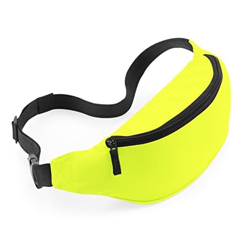 Image of BagBase BG42 Belt Bag - Fluorescent Yellow