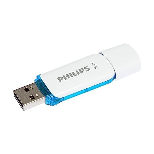 Image of Philips Snow USB Flash Drive 16 GB, USB 2.0 - Blue