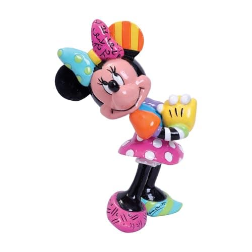 Image of Romero Britto Minnie Mouse Blushing Mini Figurine