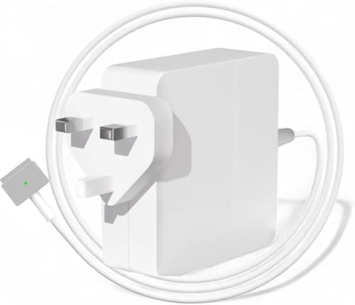 Image of Replacement Mac Book pro Charger, 85W T-Tip Adapter Power Adapter MagS Safe 2 Mac Air Charger Compatible with MacBook Pro 17/15/13 Inch (After Mid 2012 to 2015)