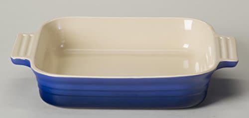 Image of LE CREUSET Stoneware Square Dish, Graded Blue, 23cm