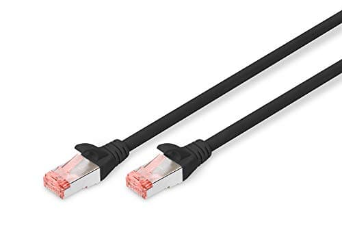 Image of Digitus DK-1644-010/BL networking cable - networking cables (Cat6, S/FTP (S-STP), RJ-45, RJ-45, Male/Male, -20 - 60 °C)