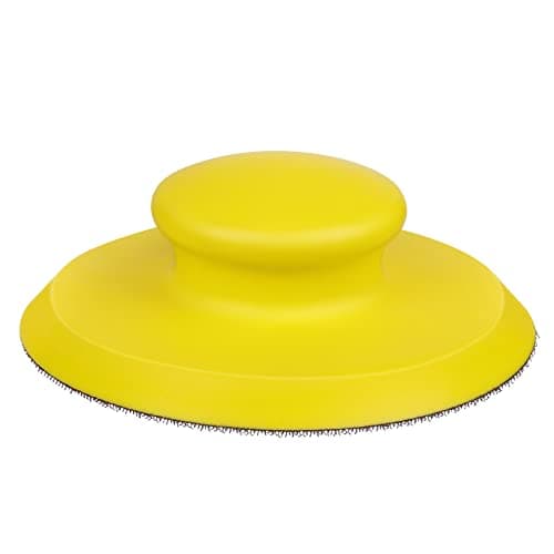 Image of 150MM Round Pad Hand Sanding Block,Hand Polishing Block Hook and Loop Disc Ideal Sand Polishers for Woodworking Home Crafts Automobile Body