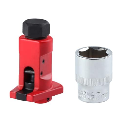 Image of LEONTOOL Strut Spreader Tool, Universal Suspension Strut Knuckle Spreader 5.0–11mm with 3/8 Drive Socket 17mm External Hexagon Car Strut Shock Absorber Mechanical Tools for Mini, Ford, BMW, VW