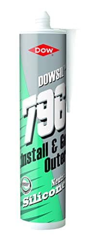 Image of DOWSIL 796 - Dark Grey Neutral Silicone Sealant 310 ml