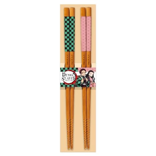 Image of SAKAMI - Demon Slayer - Tanjiro & Nezuko - Chopsticks Set - Original & Licensed