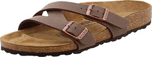 Image of Birkenstock Boston Shearling Suede Leather Clogs M, Mocha, 10-10.5 Narrow