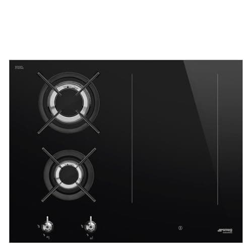 Image of Combined induction and gas hob with 4 cooking zones from Smeg Classic - PM3643D