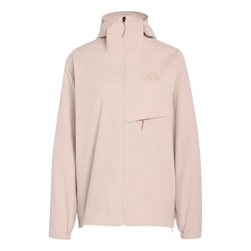 Image of adidas Women's Terrex Multi 2 Layer Climaproof Rain Coat, wonder taupe, M