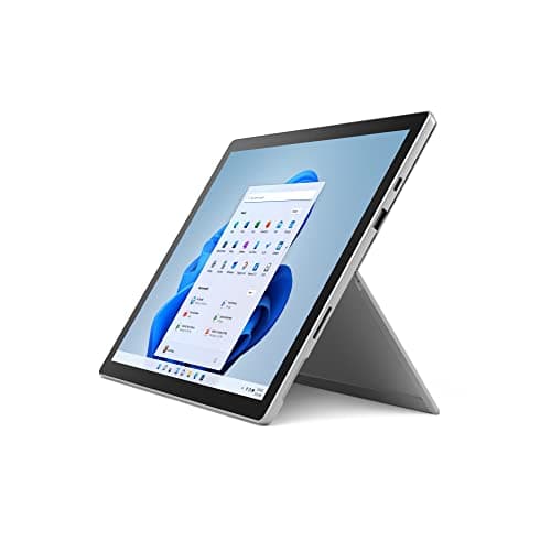 Image of Microsoft Surface Pro 7+ 12.3 Inch 2-in-1 Tablet PC - Silver - Intel Core i5, 8GB RAM, 128GB SSD - Windows 11 Home - Device only, 2021 model