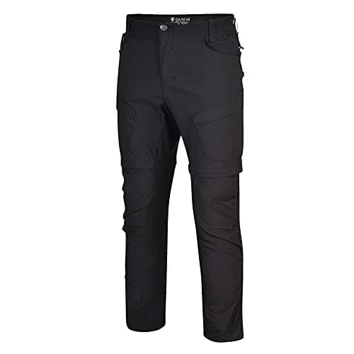 Image of Regatta Dare2B Men's Tuned in II Multi Pocket Zip Off Walking Trousers Black