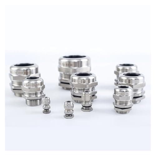 Image of GYQYJPFZM 1pc PG9-PG48 Cable Gland Explosion Proof Connector Stainless 304(PG11)