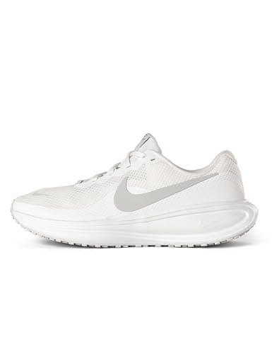 Image of Nike Women's Revolution 8 Running Shoes, White/Pure Platinum, 7