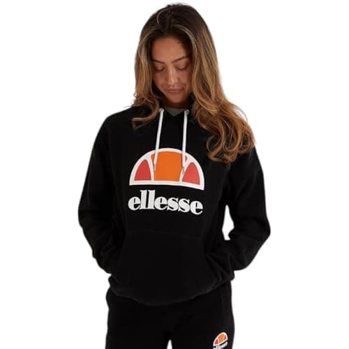 Image of ellesse Women's Yuffie Oh Hoody Hoodie, Black, 8 EU