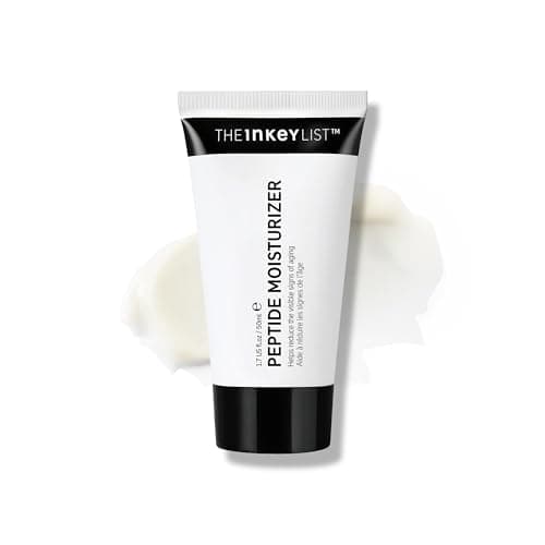 Image of The INKEY List Peptide Moisturiser 50ml, Hydrating Skincare, Supports Natural Collagen, Day/Night Cream, Vegan Friendly, Suitable For All Skin Types