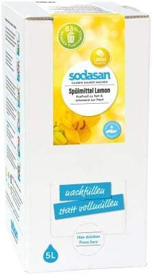 Image of Sodasan Washing-Up Liquid Lemon 5 L